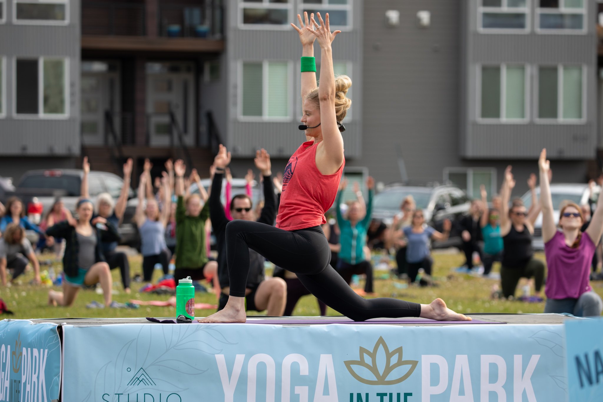 Yoga In The Park In Anchorage With The Alaska Club